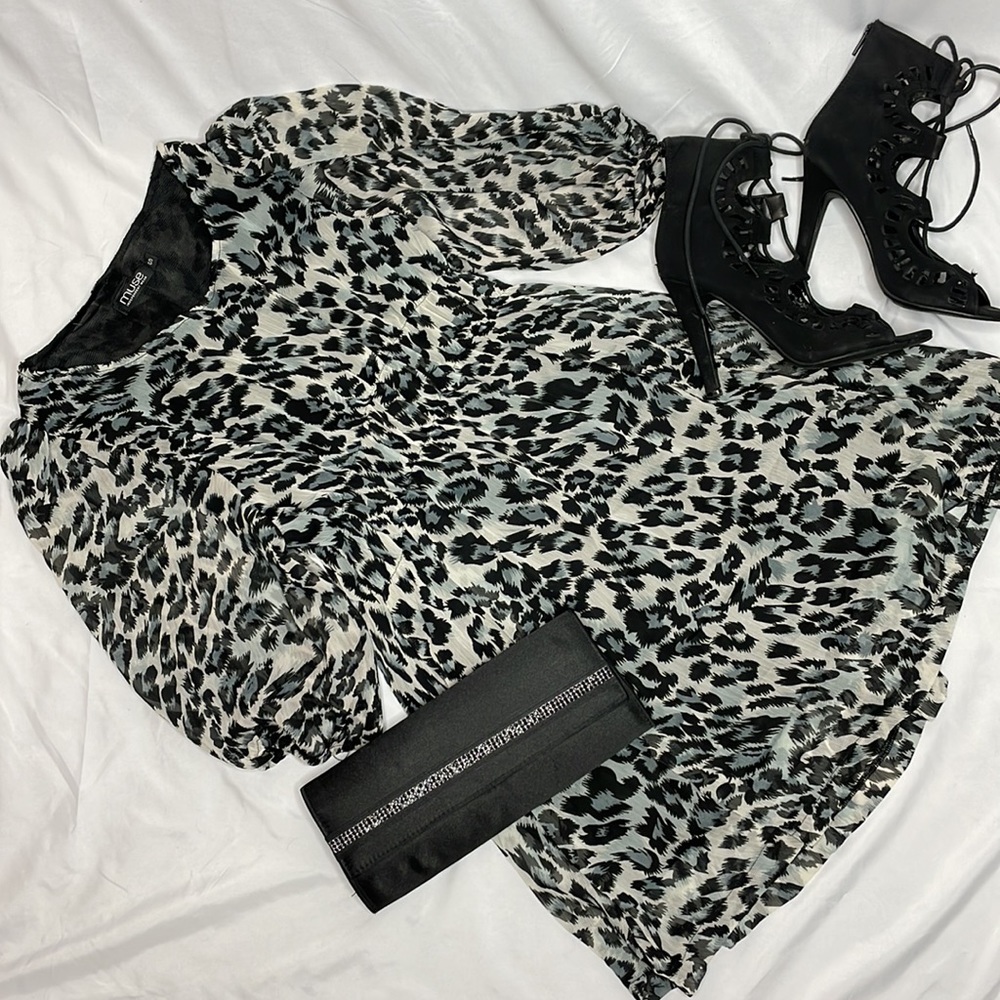 Animal Print Dress